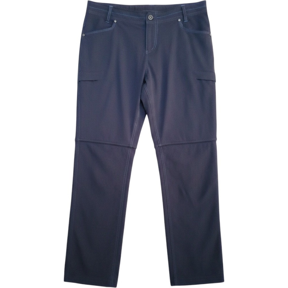 Kuhl Women 14 Reg Zip-Off Hiking Cargo Pants Gorpcore Utility Dark Gray
